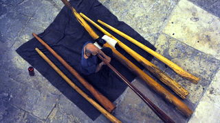 Zadar, 300510.
Veceras je u u crkvi Sv. Donata u sklopu projekta “Dolazak u bastinu” gostovao Dubravko Lapaine svirac didgeridooa, najstarijeg puhaceg instrumenta porijeklom iz Australije.
Foto: Andrija Lucic / Cropix Zadar, 300510.
Veceras je u u crkvi Sv. Donata u sklopu projekta “Dolazak u bastinu” gostovao Dubravko Lapaine svirac didgeridooa, najstarijeg puhaceg instrumenta porijeklom iz Australije.
Foto: Andrija Lucic / Cropix