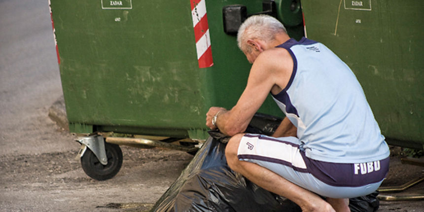 Đir po gradu 13. lipnja 2010. siromaštvo (Foto:Saša Čuka)