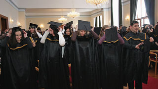 Promocija diplomiranih studenata, 7. ožujka 2009. (foto: Marin Gospić)