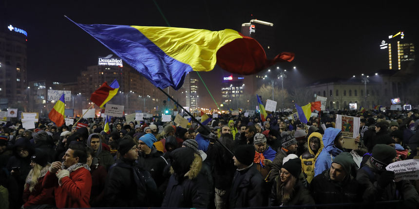 Rumunjska, prosvjedi