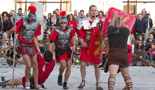 Antički dani 2012: Bakanalije na Forumu, foto: L. Banić