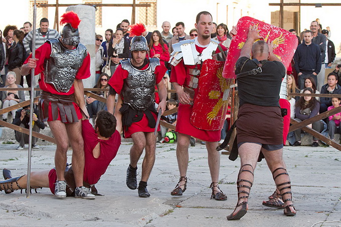 Antički dani 2012: Bakanalije na Forumu, foto: L. Banić