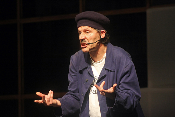 HNK Zadar : “Tko radi štrajka od gladi” (foto:Saša Čuka) HNK Zadar : “Tko radi štrajka od gladi” (foto:Saša Čuka)