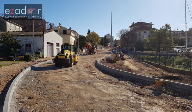 Radovi na proširenju križanja J.J. Stossmayera i Ivana Meštrovića u Vruljici