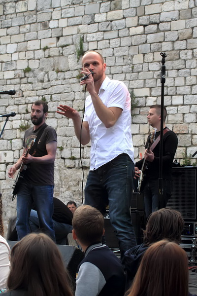 The Voice u Zadru: Sara, Dino, Ive i Jure na Trgu pet bunara, Foto: Roberto Lerga