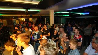 Zadar – Nives Celzijus nastupila je sa svojim pratecim bendom u Hitch baru. Photo: Filip Brala/PIXSELL