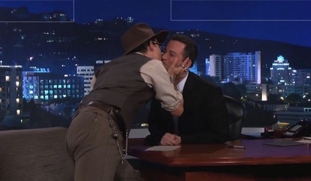 johnny depp kod kimmela