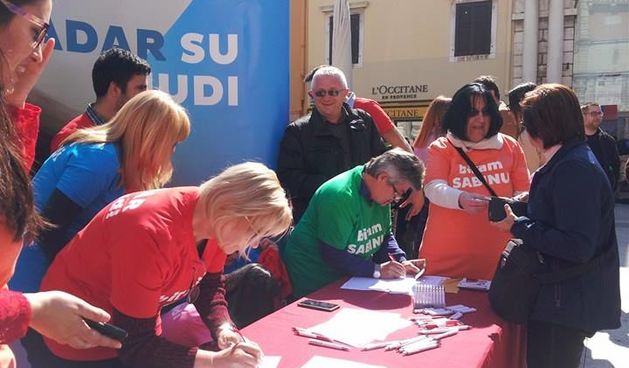 SDP priklpljanje potpisa potpore za lokalne izbore u Zadru