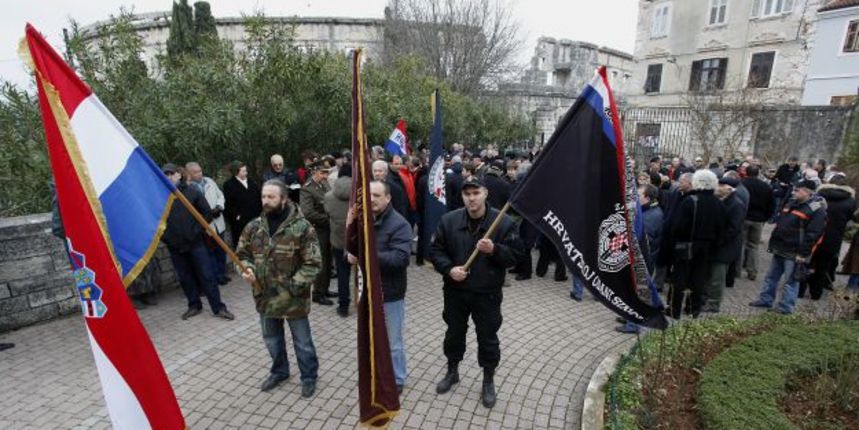 Pula, prosvjed branitelja (Foto: CROPIX) Pula, prosvjed branitelja (Foto: CROPIX)