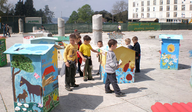 “Zeleni grad” na zadarskom Forumu (Foto: V. Pletikosić)