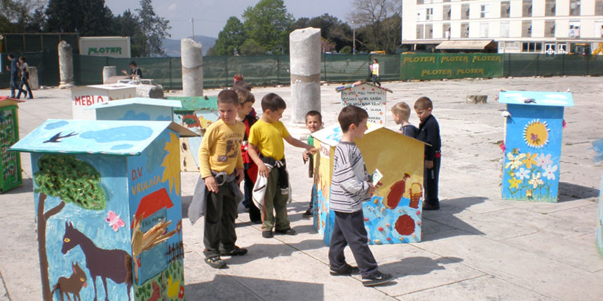 “Zeleni grad” na zadarskom Forumu (Foto: V. Pletikosić) “Zeleni grad” na zadarskom Forumu (Foto: V. Pletikosić)