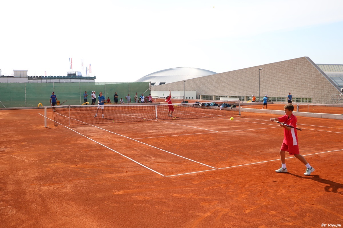 Pripreme teniske reprezentacije na Višnjiku
