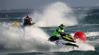 Vir: Slobodan trening na plaži Jadro pred utrke Alpe Adria Jest Ski Toura. Foto: Kažimir Škrbić/Virski list