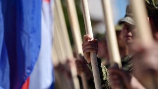 Knin: Generalna proba mimohoda uoči sutrašnje proslave 21. obljetnice VRA Oluja Knin: Generalna proba mimohoda uoči sutrašnje proslave 21. obljetnice VRA Oluja