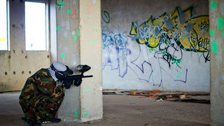 Paintball u Gaženici, 22. siječnja 2012. (foto:Saša Čuka)