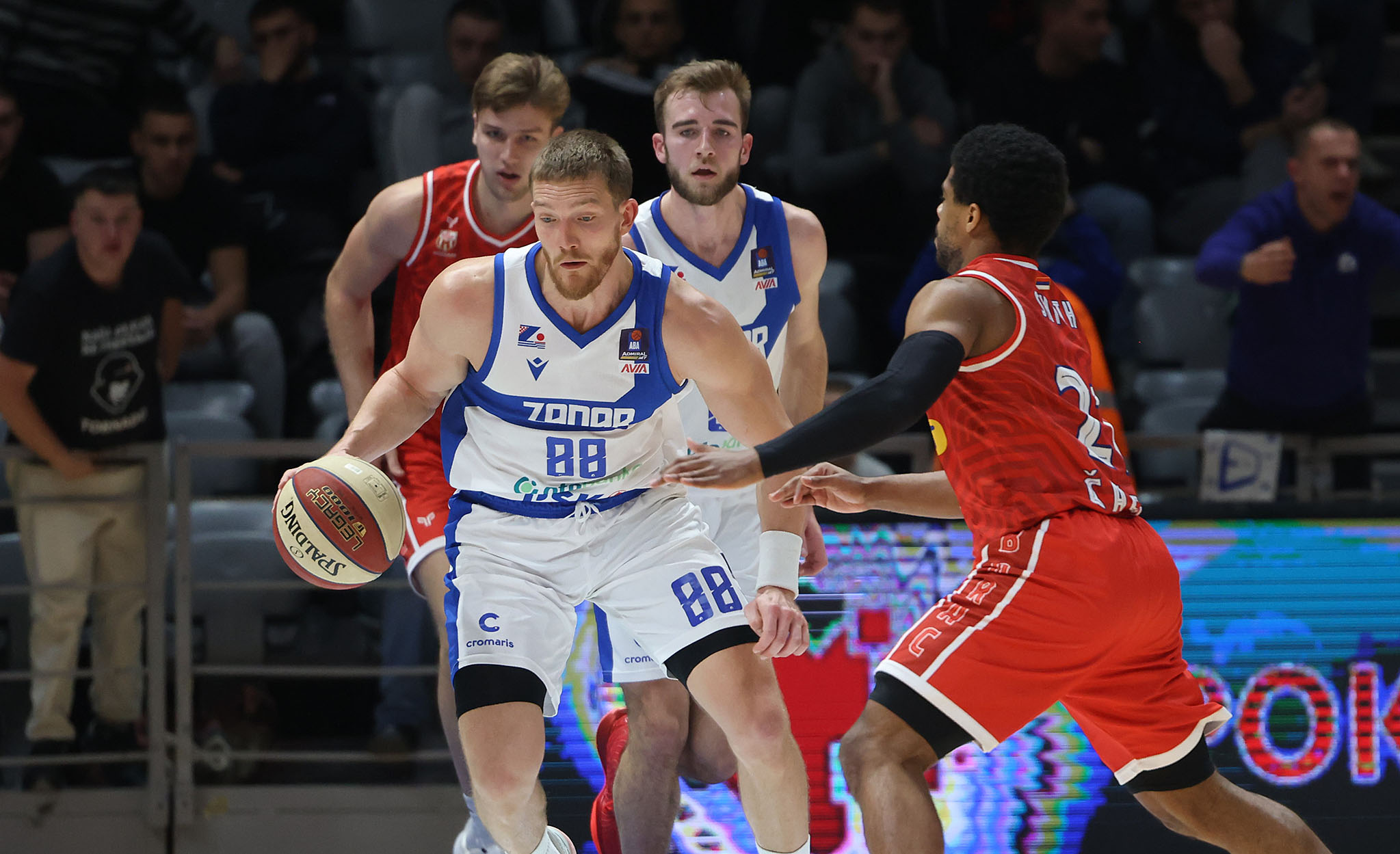 AdmiralBet ABA liga, 12. kolo: KK Zadar – Borac Mozzart 89-67
