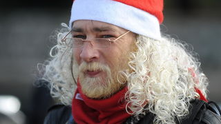 Zadar, 131211
Udruga motorista “Bestije” za Svetu Lucu daruje vrtic Latica, za djecu s teskocama u razvoju. Prije odlaska u vrtic, motoristi su se provozali po gradu noseci kapice  djeda Mraza.
Foto: Luka Gerlanc / CROPIX