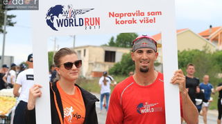 Wings for Life World Run Zadar 2017: Okrjepa u Bibinjama. Martin Sinković