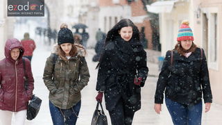 Snježni đir po gradu, četvrtak 1. ožujka 2018.