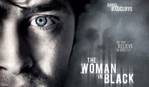 The woman in black