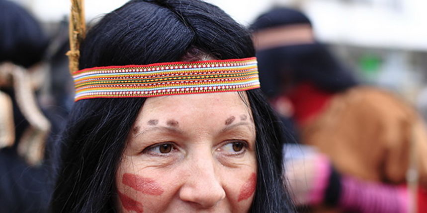 Karneval 2012: Pleme “Crna jama” iz rezervata Stanovi Karneval 2012: Pleme “Crna jama” iz rezervata Stanovi