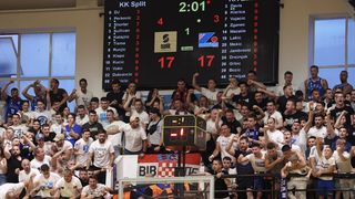 Favbet Premijer liga, finale doigravanja, 3. utakmica: KK Split – KK Zadar 87-77 Favbet Premijer liga, finale doigravanja, 3. utakmica: KK Split – KK Zadar 87-77