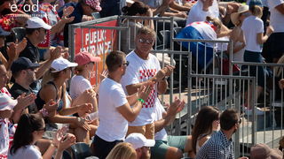 Davis Cup: Vruća navijačka atmosfera u meču Ćilića i Querreya