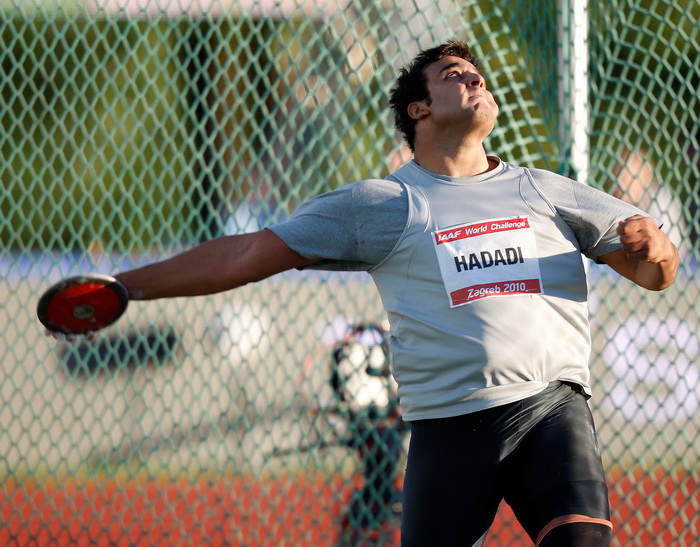 Zagreb, 010910.
Atletski stadion Mladost. Jarunska 5.
60. atletski memorijal Borisa Hanzekovica,World Challenge Zagreb 2010.
Na fotografiji: Ahsan Hadadi.
Foto: Ronald Gorsic / CROPIX Zagreb, 010910.
Atletski stadion Mladost. Jarunska 5.
60. atletski memorijal Borisa Hanzekovica,World Challenge Zagreb 2010.
Na fotografiji: Ahsan Hadadi.
Foto: Ronald Gorsic / CROPIX