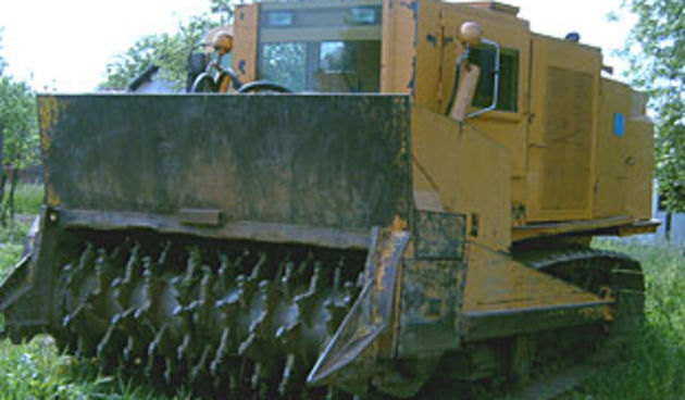 Stroj za razminiranje (Foto:www.net.hr)
