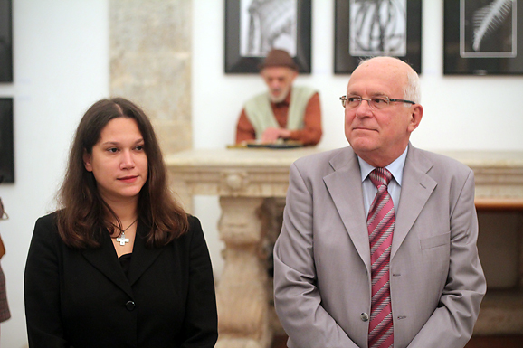 Otvorenje izložbe Abdulaha Seferovića (foto:Saša Čuka) Otvorenje izložbe Abdulaha Seferovića (foto:Saša Čuka)