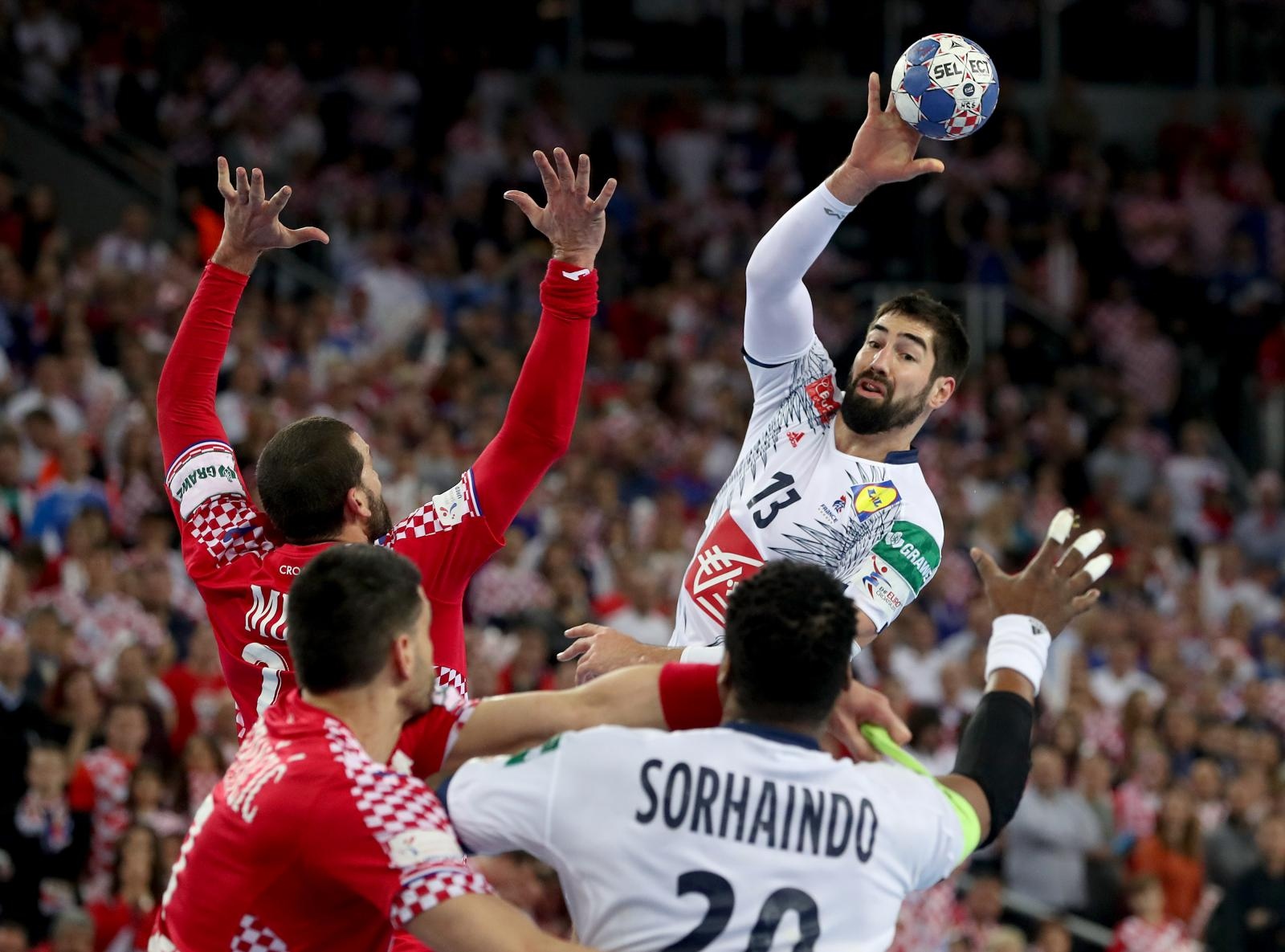 Arena, Zagreb – Europsko rukometno prvenstvo, skupina I, 3. kolo, Hrvatska – Fancuska Arena, Zagreb – Europsko rukometno prvenstvo, skupina I, 3. kolo, Hrvatska – Fancuska