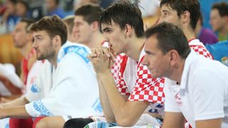 Ljubljana, Arena Stozice – Europsko prvenstvo u kosarci Eurobasket Slovenia 2013.Drugi krug, grupa F. Hrvatska – Finska 88-63. Photo: Igor Kralj/PIXSELL Ljubljana, Arena Stozice – Europsko prvenstvo u kosarci Eurobasket Slovenia 2013.Drugi krug, grupa F. Hrvatska – Finska 88-63. Photo: Igor Kralj/PIXSELL