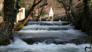 Obilazak NP Krka i Slapova Krke povodom Medjunarodnog dana rijeka. Photo: Dusko Jaramaz/PIXSELL Autor  Dusko Jaramaz/PIXSELL Ključne riječi  slapovi krke, Nacionalni park Krka, rijeka Krka, voda, rijeka,