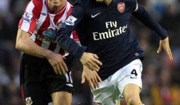 Henderson i Fabregas, Foto: AP Photo