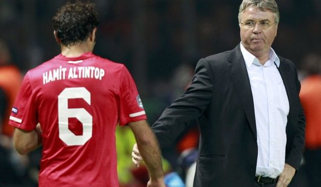 Altintop i Hiddink, Foto: Reuters