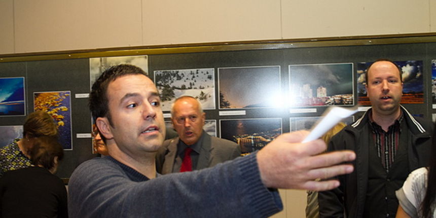 Otvorenje izložbe fotografija “Meteorološki kontrasti”, Foto: Leo Banić