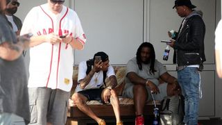 Novalja: Chris Brown zabavlja se u backstageu prije nastupa na Fresh island festivalu