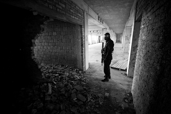 Paintball u Gaženici, 22. siječnja 2012. (foto:Saša Čuka)