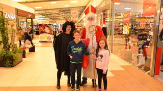 Sveti Nikola u Supernova centru 6. prosinca 2016.  Foto: Iva Perinčić