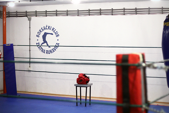 Javni sparing u boksačkom klubu Zlatna rukavica (foto:Saša Čuka)