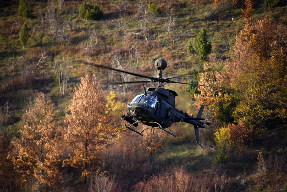 Grupna bojeva gađanja i raketiranja iz Kiowa Warrior