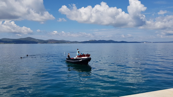 KPA Zadar: Vježba “Podvodni radovi i komunikacije te podvodna orijentacija” kod Morskih orgulja. Foto: Mladen Malik KPA Zadar: Vježba “Podvodni radovi i komunikacije te podvodna orijentacija” kod Morskih orgulja. Foto: Mladen Malik