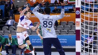 Katar – 24. svjetsko rukometno prvenstvo, osmina finala, Hrvatska – Brazil 26-25. Photo: Goran Stanzl/PIXSELL