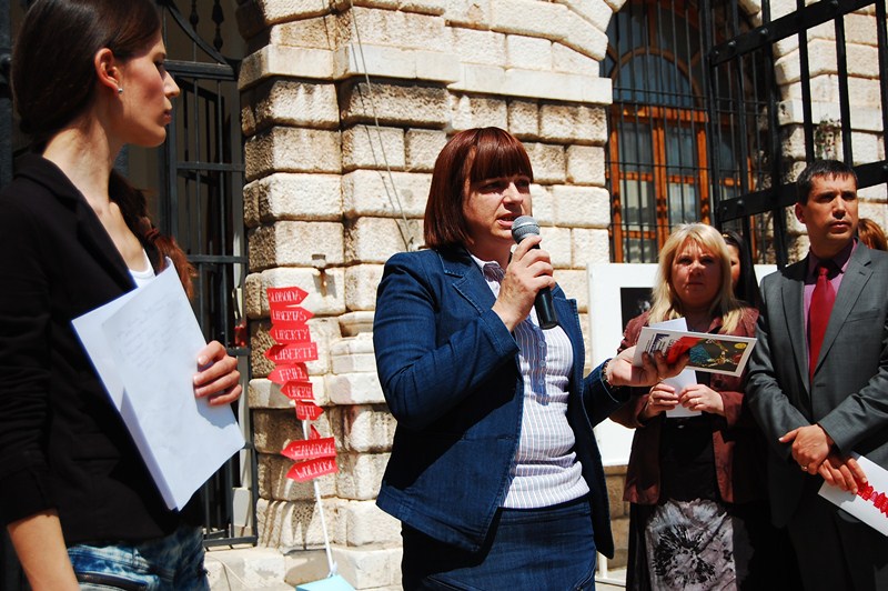 Lica Slobode na Narodnom Trgu, foto: Tea Balog