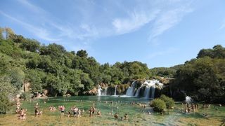 Ljetne radosti na Skradinskom buku u NP Krka