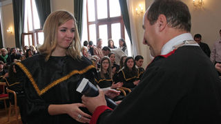 Promocija diplomiranih studenata, 7. ožujka 2009. (foto: Marin Gospić)