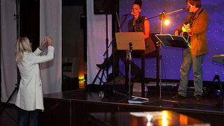 Business lounge: koncert Martine Thomas i Emila Šprljana, foto: Leo Banić Business lounge: koncert Martine Thomas i Emila Šprljana, foto: Leo Banić