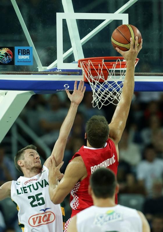 Arena Zagreb, Pripremna košarkaška utakmica Hrvatska – Litva 94-80, Foto: alibor Urukalović/PIXSELL