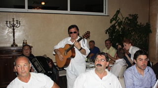 Restoran Niko: Ćiro Gašparac i klape na degustaciji Krauthakerovih vina, Foto: Mladen Malik