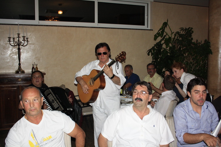 Restoran Niko: Ćiro Gašparac i klape na degustaciji Krauthakerovih vina, Foto: Mladen Malik